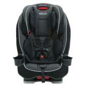 Graco SlimFit 3-In-1 Convertible Car Seat Grey, 0-9yrs - USED